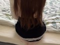 Naughty Schoolgirl in Skirt Teases Stepdad and Gets Fucked Hard - Via Hub