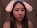 Cute Little Asian Bunny Girl ASMR - Isaiah 25-29 - Sister in Christ