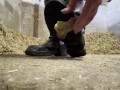 Riding boot sweet crush. POV giantess, boot worship