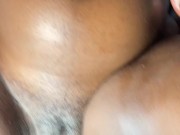 She couldn’t keep holding it  anymore it’s just splash 💦 all over my dick