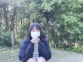 のあちゃんの野ションおしっこ我慢！！山登りしながらお漏らししちゃった！