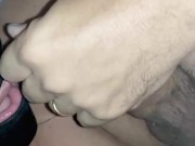 My skut  wife getting massive cum in mouth