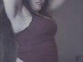 Pretty girl teasing and gets caught masturbating (trailer)