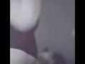 Pretty girl teasing and gets caught masturbating (trailer)