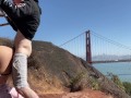 public exhibitionist breeding san francisco golden gate bridge
