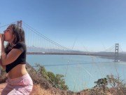 public exhibitionist breeding san francisco golden gate bridge