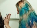 Naughty Bathroom Fun With Rainbowhair Trailer Park Milf
