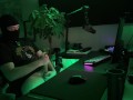 Watching your horny gamer boyfriend get off *Loud moaning and huge cumshot*
