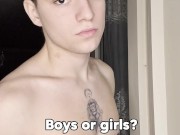 RESANU the Balkan Twink Prefers Cock — Gets Wrecked by Men, Not Interested in Girls 💦🍑