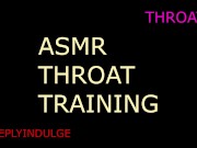 THROAT TRAINING to make you a better slave INTENSE CHOKING FOR YOU