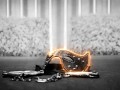 Tied sub gets tormented with hot wax over her tits and pussy before she's allowed to cum - TRAILER