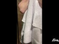 my 63-year-old stepmom takes a shower and orgasms from the pressure of the jet