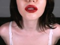 Red Lips Mouth Tease