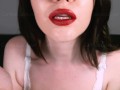 Red Lips Mouth Tease