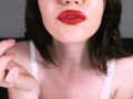 Red Lips Mouth Tease