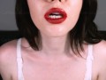Red Lips Mouth Tease
