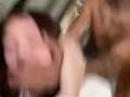 White teen gets smacked on air mattress bbc backshots
