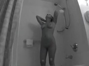 Sierra Snow Sucks Your Dick After A Shower