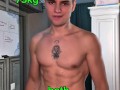 Balkan Submissive Twink Milks Daddy Like a Pro