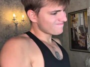 Submissive Balkan Twink Resanu Obeys Like a Good Boy