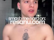 Twink Resanu Gets Dommed by Two Rough Tops