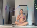 Divine Asian ass yoga domination