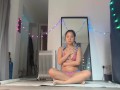 Divine Asian ass yoga domination