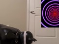 Latex Doggy Bitchsuit Spirals