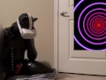 Latex Doggy Bitchsuit Spirals