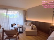 【素人】色白美女がプールでおっぱい露出して温泉で中出し性交 素人カップル/美少女/色白美乳/中出し/フル動画(44分)/일본여대생과질내사정섹스