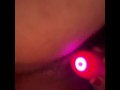 Lonely girl uses toys to orgasm