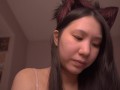 Cute Asian Kitty Cosplay ASMR - Psalm 37-44