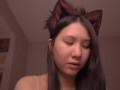 Cute Asian Kitty Cosplay ASMR - Psalm 37-44