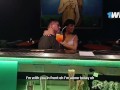 WIFEY: Latina HOTWIFE fucks the bartender while her husband watches