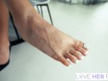 Sensual Foot Tease with Ella Reese