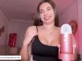 ASMR * A beautiful brunette Fast and Aggressive Mic Pumping and Make You Cum * Cleo Patrice