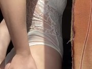 hottie in an attractive bodysuit