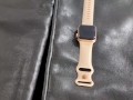 Cumshot on Girlfriend's Apple Watch with Soft Pink Band