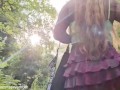 Slutty StepDaughter TEASING in the Forest Gets What She Deserves