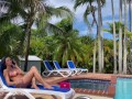 Married Hotwife Piper Press fucked by the pool boy