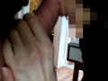 WFH Hotwife Sucks Nice Cock. REAL AMATEUR COUPLE HOMEMADE BLOWJOB!
