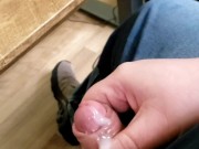 Busting a nut while waiting on a program to compile...