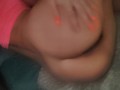 Sexwife spanks her ass, craving cock