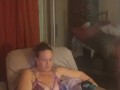 I am being recorded while I take off my micro mini dress and tease with my see through lingerie