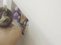 I spy on my stepsister while she showers