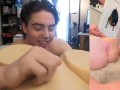 Muscular College Student Eats, Fucks, and Creampies his Tantally