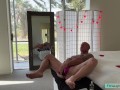 Wife Recording Husband playing in his ASS! FitNaughtyCouple behind the scenes OnlyFans