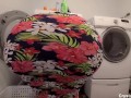 Big Ass Stepmom fucks her porn addict Stepson In The Laundry Room