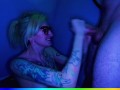 Blonde Ink Seduction: Glasses Face-Fucking & Cum-Lensed Ecstasy Ft.Cottontail Monroe