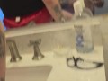 Wet and Wild: Bathroom Counter Encounter